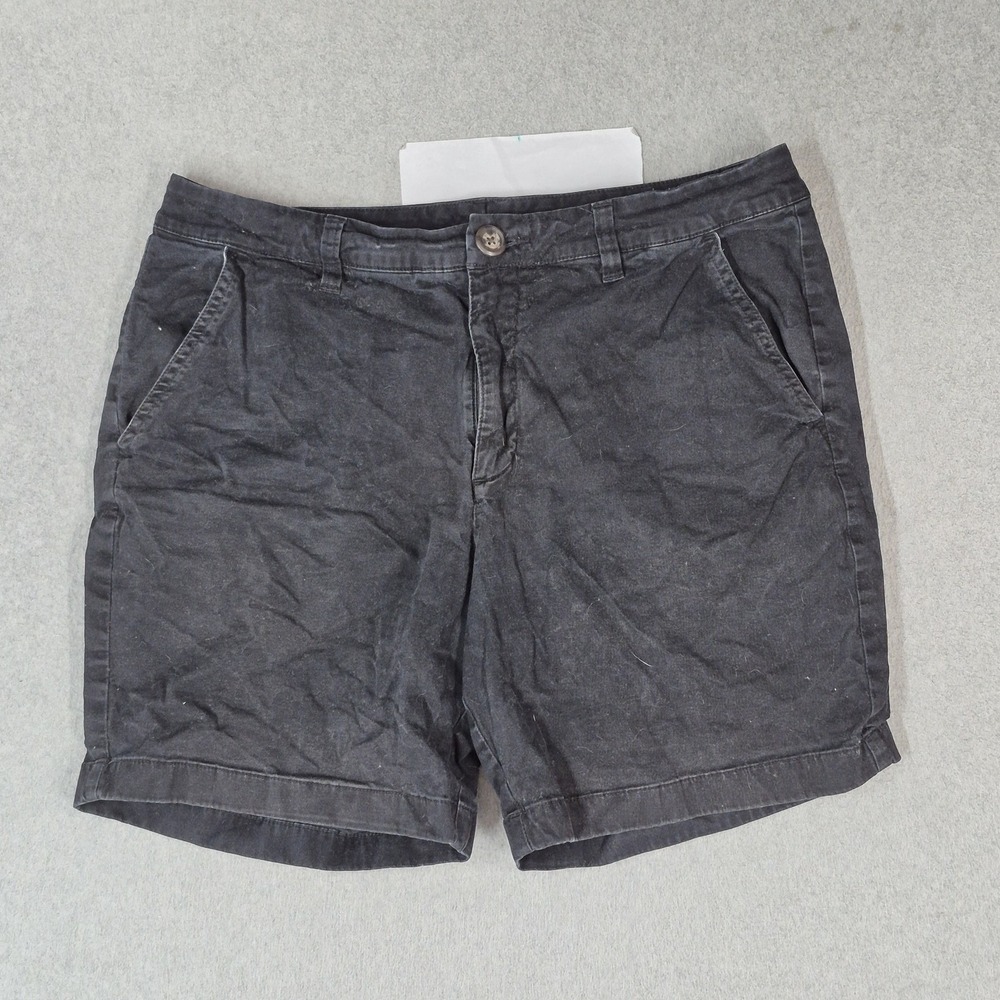 Chubbies Men Shorts 32 Black Chino 5.5" Inseam Logo